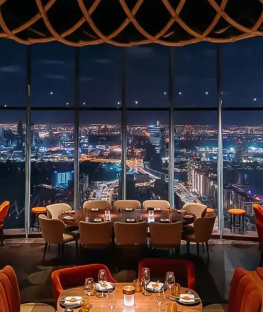 SUSHISAMBA restaurant on the 51st floor